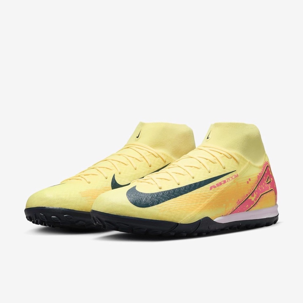 Nike Zoom Mercurial Superfly 10 Academy Kylian Mbappe FQ8333-800 Kids Turf 4.5